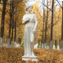 Load image into Gallery viewer, Outdoor Garden Statue Nymph Sculpture Goddess of Greek Mythology Roman Style Outdoor Patio Yard Lawn Porch Decor 32 Inch Ivory