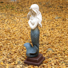 Load image into Gallery viewer, Mermaid Statue Large Size 37 Inch Magnesium Oxide Sculpture Indoor Outdoor Garden Patio Yard Lawn Porch Decor