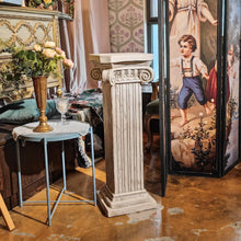Load image into Gallery viewer, 38'' Tall Roman Column with Base Roman Pillar Greek Column Magnesium Oxide Large Size Statue Sculpture Pedestal Stand Holder for Indoor Outdoor Wedding Birthday Party Decor