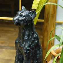 Load image into Gallery viewer, OUTOUR 35.5''H Large Leopard Statue Outdoor Leopard Statues MGO Cheetah Statue Leopard Sculpture Cheetah Sculpture for Home Decor Garden Decorative Outdoor Sculpture Patio Yard,Bronze Color