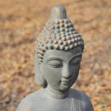 Load image into Gallery viewer, MGO Buddha Statue 26''H Meditative Indian Buddha Statue Buddha Sculpture with Dhyana Mudra Hand Gesture for Tranquil Home Decor Living Room Bedroom Office Tabletop and Gifts