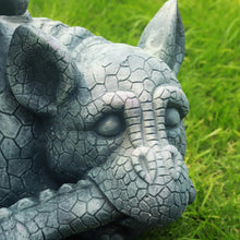 Load image into Gallery viewer, Large Sleeping Dragon Garden Outdoor 22" L Statue Mythical Decor for Lawn Yard Patio Pond Porch Deck Baby Sleeping Dragon Ornament Birthday Presents for Friends Family