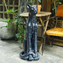 Load image into Gallery viewer, OUTOUR 35.5''H Large Leopard Statue Outdoor Leopard Statues MGO Cheetah Statue Leopard Sculpture Cheetah Sculpture for Home Decor Garden Decorative Outdoor Sculpture Patio Yard,Bronze Color