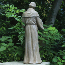 Load image into Gallery viewer, 36" H Large St.Francis of Assisi Statue Outdoor Decor for Garden Lawn Yard Porch Patio Hallway Religion Sculpture