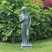 Load image into Gallery viewer, Garden Statue Greek Goddess Statue for Altar Nymph Sculpture Mythology Roman Style Outdoor Clearance Patio Yard Lawn Porch Decor Art MGO Gift 31" H