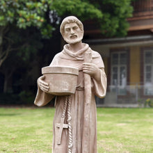 Load image into Gallery viewer, 36" H Large St.Francis of Assisi Statue Outdoor Decor for Garden Lawn Yard Porch Patio Hallway Religion Sculpture