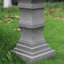 Load image into Gallery viewer, Pagoda Lantern Garden Statue Zen Asian Decor for Oriental Landscape Patio Lawn Yard Pond Japanese Decoration Outdoor Indoor Meditation Resin Gifts