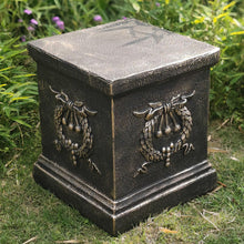 Load image into Gallery viewer, Garden Ear of Wheat Pedestal Statue Outdoor Base Decorative Sculpture Garden Flower Pot Side Table Yard Patio Deck Home Hallway Sculpture