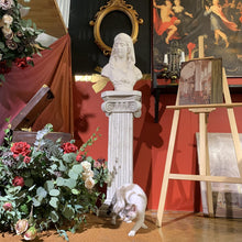 Load image into Gallery viewer, 38'' Tall Roman Column with Base Roman Pillar Greek Column Magnesium Oxide Large Size Statue Sculpture Pedestal Stand Holder for Indoor Outdoor Wedding Birthday Party Decor