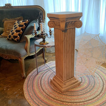 Load image into Gallery viewer, 38'' Tall Roman Column with Base Roman Pillar Greek Column Magnesium Oxide Large Size Statue Sculpture Pedestal Stand Holder for Indoor Outdoor Wedding Birthday Party Decor