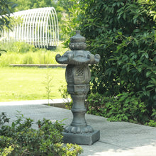 Load image into Gallery viewer, Large Pagoda Lantern Garden Statue 37" H Zen Asian Decor for Oriental Landscape Patio Lawn Yard Pond Asia Decoration Outdoor Indoor Meditation Resin Gifts