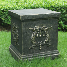 Load image into Gallery viewer, Garden Ear of Wheat Pedestal Statue Outdoor Base Decorative Sculpture Garden Flower Pot Side Table Yard Patio Deck Home Hallway Sculpture