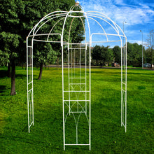 Load image into Gallery viewer, GENUINQ  Metal French Style 4-Sided Birdcage Shape 9'Highx 6‘6"Wide Gazebo Garden Arbors Arch