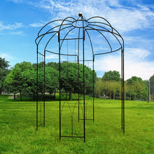 Load image into Gallery viewer, GENUINQ  Metal French Style 4-Sided Birdcage Shape 9'Highx 6‘6"Wide Gazebo Garden Arbors Arch