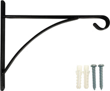Load image into Gallery viewer, OUTOUR 12" Minimalist Wall Hook Iron Plant Bracket