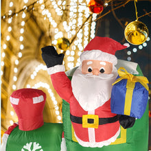 Load image into Gallery viewer, OUTOUR Inflatable Christmas train detail