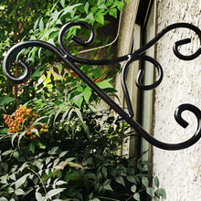 Load image into Gallery viewer, OUTOUR Heavy Duty Hanging Plant Bracket 12" Wall Hook Set of 2 Hanger for Planters,Lanterns,Wind Chimes,Flower Pot Baskets,Decorative Plants,Wind Spinners,Bird Feeders,Garden Patio Lawn Indoor Outdoor Decor