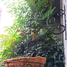 Load image into Gallery viewer, OUTOUR Heavy Duty Hanging Plant Bracket 12" Wall Hook Set of 2 Hanger for Planters,Lanterns,Wind Chimes,Flower Pot Baskets,Decorative Plants,Wind Spinners,Bird Feeders,Garden Patio Lawn Indoor Outdoor Decor