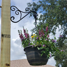 Load image into Gallery viewer, OUTOUR Heavy Duty Hanging Plant Bracket 12" Wall Hook Set of 2 Hanger for Planters,Lanterns,Wind Chimes,Flower Pot Baskets,Decorative Plants,Wind Spinners,Bird Feeders,Garden Patio Lawn Indoor Outdoor Decor