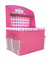 Load image into Gallery viewer, LUNALUKA Multifunctional Mini Store Grocery Stand Toy Box Storage Basket Organizer Roleplay Pretend Play Foldable Chair Home Organization for Kids Room Girls Boys Playroom