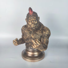 Load image into Gallery viewer, GENUINQ Gorilla Statue Home Decorations Vintage Resin Statue Sculpture for Study Shelves Decor
