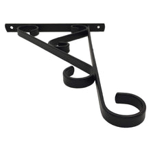 Load image into Gallery viewer, OUTOUR Iron Heavy Duty 14&quot; Plant Hook Planter Hanger Bracket for Hanging Wall Garden Patio Indoor Outdoor Décor Balcony Hall Porch Matte Black
