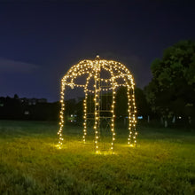 Load image into Gallery viewer, GENUINQ  Metal French Style 4-Sided Birdcage Shape 9&#39;Highx 6‘6&quot;Wide Gazebo Garden Arbors Arch
