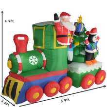 Load image into Gallery viewer, OUTOUR Inflatable Christmas train size
