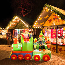 Load image into Gallery viewer, OUTOUR Inflatable Christmas train front
