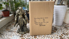 Load image into Gallery viewer, MAUNDEN Resin Viking Warrior Thro Dragon Slayer Ornament Statue (Gloden)
